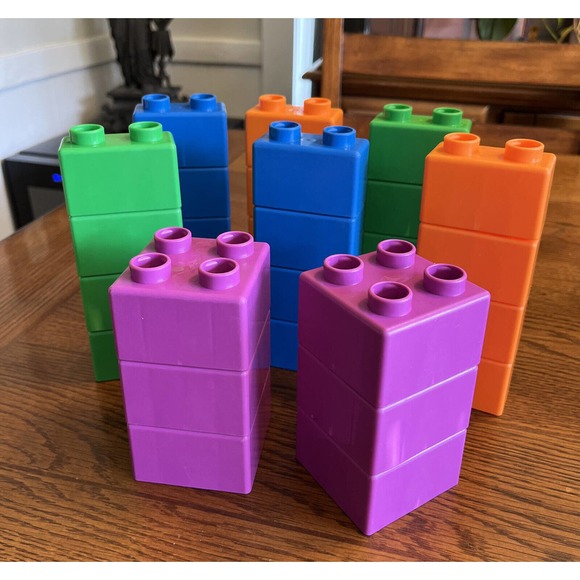 Lego Toys Lego Quatro 5357 Building Blocks Multicolot Bricks Lot Of